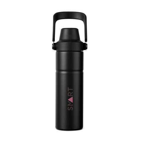VINGA Baltimore Trek RCS recycelte SS Flasche 600ml schwarz bedrucken, Art.-Nr. V4300601 VINGA Baltimore Trek RCS recycelte SS Flasche 600ml schwarz bedrucken, Art.-Nr. V4300601