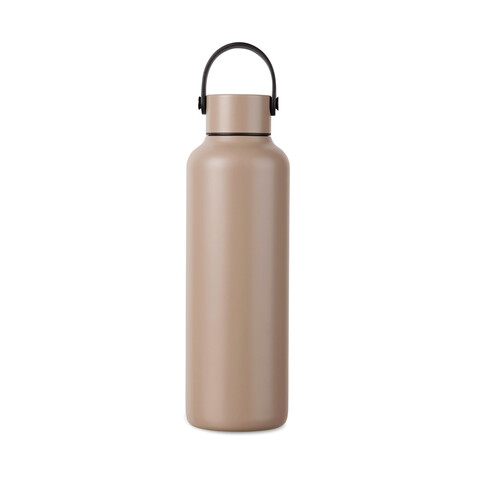 VINGA Baltimore RCS recyc. Edelstahlflasche 600ml greige bedrucken, Art.-Nr. V4300509 VINGA Baltimore RCS recyc. Edelstahlflasche 600ml greige bedrucken, Art.-Nr. V4300509