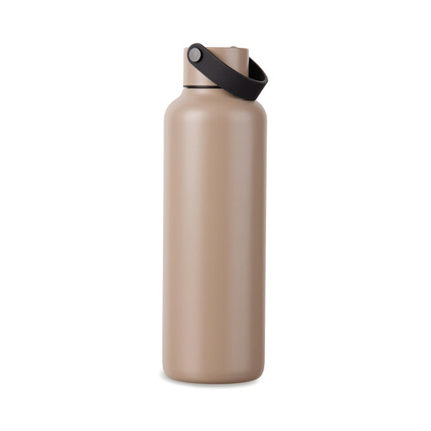 VINGA Baltimore RCS recyc. Edelstahlflasche 600ml greige bedrucken, Art.-Nr. V4300509 VINGA Baltimore RCS recyc. Edelstahlflasche 600ml greige bedrucken, Art.-Nr. V4300509