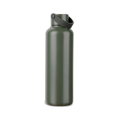 VINGA Baltimore RCS recyc. Edelstahlflasche 600ml grün bedrucken, Art.-Nr. V4300507