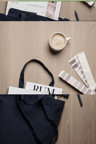 VINGA Hilo AWARE™ Tasche mit Reißverschluss aus rec. Canvas navy blau bedrucken, Art.-Nr. V7620525 VINGA Hilo AWARE™ Tasche mit Reißverschluss aus rec. Canvas navy blau bedrucken, Art.-Nr. V7620525