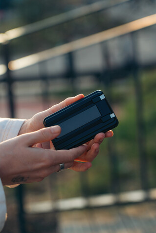 Urban Vitamin Delano 5-in-1 10.000mAh 20W PD magn. Powerbank schwarz bedrucken, Art.-Nr. P322.7201 Urban Vitamin Delano 5-in-1 10.000mAh 20W PD magn. Powerbank schwarz bedrucken, Art.-Nr. P322.7201