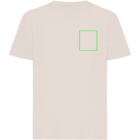 IQONIQ Koli Kids T-Shirt aus recycelter Baumwolle cloud pink bedrucken, Art.-Nr. T6100.039.56