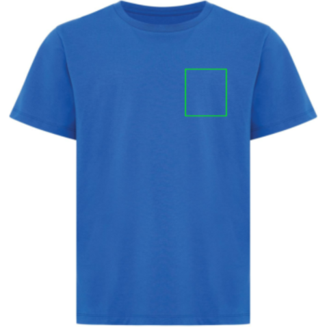 IQONIQ Koli Kids T-Shirt aus recycelter Baumwolle Königsblau bedrucken, Art.-Nr. T6100.025.78