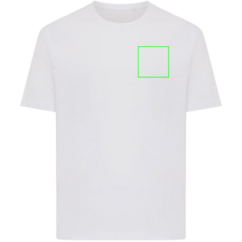 IQONIQ Teide T-Shirt aus recycelter Baumwolle recycled white bedrucken, Art.-Nr. T9105.004.4XL