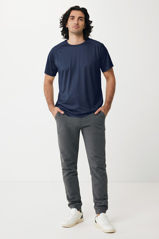 IQONIQ Tikal Sport Quick-Dry T-Shirt aus rec. Polyester navy blau bedrucken, Art.-Nr. T9102.002.XXXL