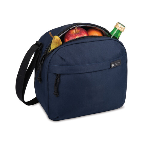 Renew AWARE™ rPET Lunch-Cooler navy blau bedrucken, Art.-Nr. 101032-410 Renew AWARE™ rPET Lunch-Cooler navy blau bedrucken, Art.-Nr. 101032-410