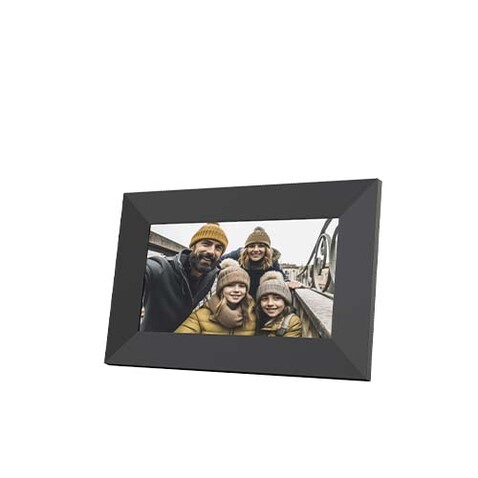 Prixton Prado S 7" digitaler WLAN Fotorahmen, schwarz bedrucken, Art.-Nr. 1PA18690 Prixton Prado S 7" digitaler WLAN Fotorahmen, schwarz bedrucken, Art.-Nr. 1PA18690
