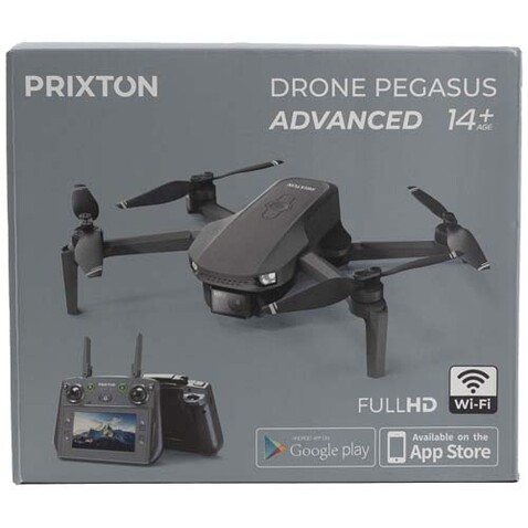Prixton Pegasus Advanced 1080P GPS Drohne, schwarz bedrucken, Art.-Nr. 1PA19190 Prixton Pegasus Advanced 1080P GPS Drohne, schwarz bedrucken, Art.-Nr. 1PA19190