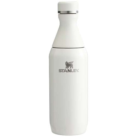 Stanley 350 ml All Day Slim Flasche, creme bedrucken, Art.-Nr. 10088310 Stanley 350 ml All Day Slim Flasche, creme bedrucken, Art.-Nr. 10088310