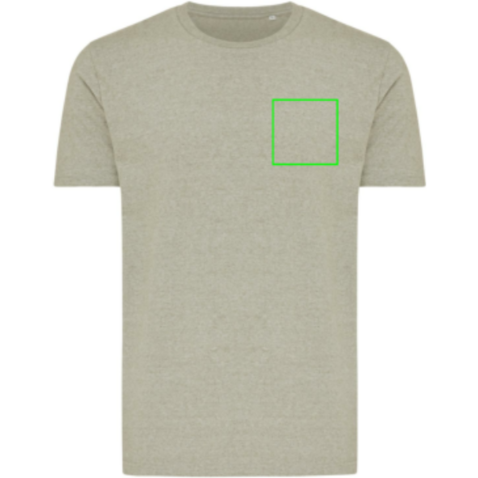 IQONIQ Brett T-Shirt aus recycelter Baumwolle light heather green bedrucken, Art.-Nr. T9107.033.L IQONIQ Brett T-Shirt aus recycelter Baumwolle light heather green bedrucken, Art.-Nr. T9107.033.L
