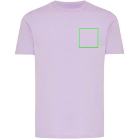 IQONIQ Brett T-Shirt aus recycelter Baumwolle lavender bedrucken, Art.-Nr. T9107.011.XS
