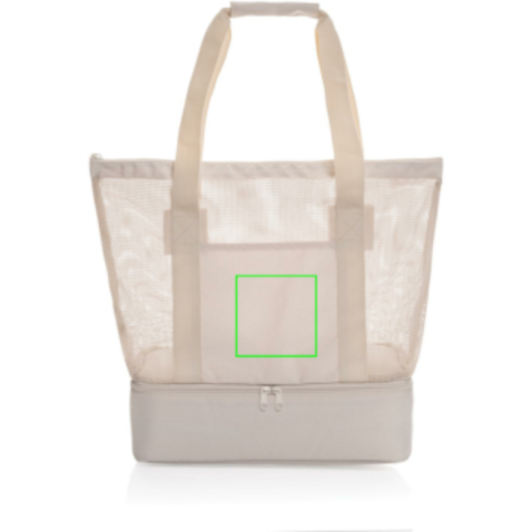 Iqlo Aware™ RPET 2-in-1 Kühltasche beige bedrucken, Art.-Nr. P422.4919 Iqlo Aware™ RPET 2-in-1 Kühltasche beige bedrucken, Art.-Nr. P422.4919