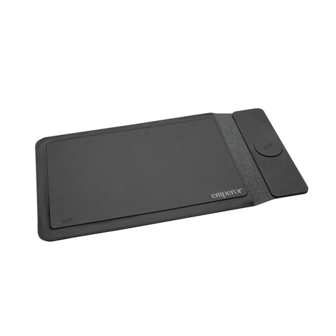 Swiss Peak magnet. 15,6" Laptop-Sleeve mit 15W Ladefunktion schwarz bedrucken, Art.-Nr. P309.0701