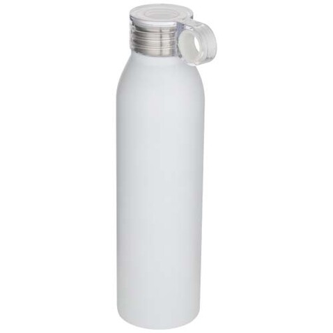 Grom 650 ml RCS-zertifizierte Trinkflasche aus recyceltem Edelstahl, weiss bedrucken, Art.-Nr. 10086901 Grom 650 ml RCS-zertifizierte Trinkflasche aus recyceltem Edelstahl, weiss bedrucken, Art.-Nr. 10086901