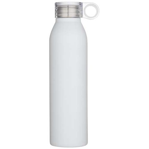 Grom 650 ml RCS-zertifizierte Trinkflasche aus recyceltem Edelstahl, weiss bedrucken, Art.-Nr. 10086901 Grom 650 ml RCS-zertifizierte Trinkflasche aus recyceltem Edelstahl, weiss bedrucken, Art.-Nr. 10086901