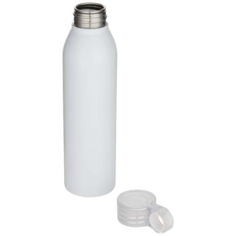 Grom 650 ml RCS-zertifizierte Trinkflasche aus recyceltem Edelstahl, weiss bedrucken, Art.-Nr. 10086901 Grom 650 ml RCS-zertifizierte Trinkflasche aus recyceltem Edelstahl, weiss bedrucken, Art.-Nr. 10086901
