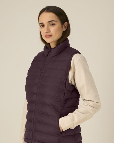 Stella Climber 2.0 - Die Damen-Weste - Red Brown - M bedrucken, Art.-Nr. STJW190C1161M