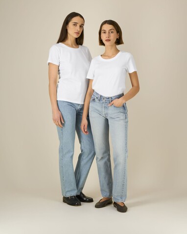 Stella Expresser 2.0 - Das Fitted Damen-T-Shirt - White - XS bedrucken, Art.-Nr. STTW079C001XS