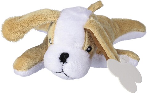 Plüschhund Finnian | 19 cm – Braun bedrucken, Art.-Nr. 011999999_8053 Plüschhund Finnian | 19 cm – Braun bedrucken, Art.-Nr. 011999999_8053