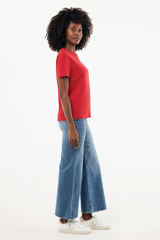 IQONIQ Brett T-Shirt aus recycelter Baumwolle rot bedrucken, Art.-Nr. T9107.029.XS