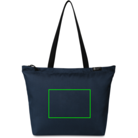 Renew AWARE™ rPET Tasche navy blau bedrucken, Art.-Nr. 101036-410 Renew AWARE™ rPET Tasche navy blau bedrucken, Art.-Nr. 101036-410