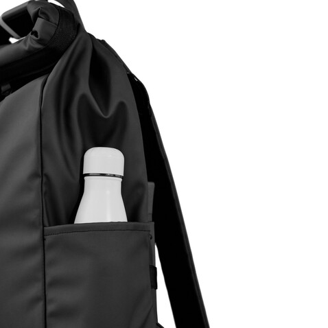 Urban wasserabweisender Fahrrad-Rucksack schwarz, grau bedrucken, Art.-Nr. P706.3101