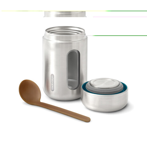 Black+Blum Food Flask 400ml turkis bedrucken, Art.-Nr. P439.0533 Black+Blum Food Flask 400ml turkis bedrucken, Art.-Nr. P439.0533