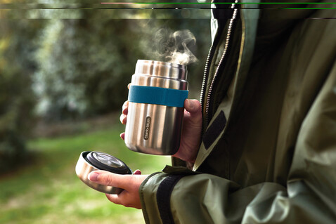 Black+Blum Food Flask 400ml turkis bedrucken, Art.-Nr. P439.0533 Black+Blum Food Flask 400ml turkis bedrucken, Art.-Nr. P439.0533