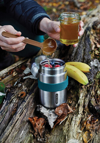 Black+Blum Food Flask 400ml turkis bedrucken, Art.-Nr. P439.0533 Black+Blum Food Flask 400ml turkis bedrucken, Art.-Nr. P439.0533