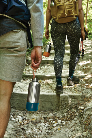 Black+Blum Explorer isolierte Wasserflasche groß, 850ml turkis bedrucken, Art.-Nr. P439.1333 Black+Blum Explorer isolierte Wasserflasche groß, 850ml turkis bedrucken, Art.-Nr. P439.1333