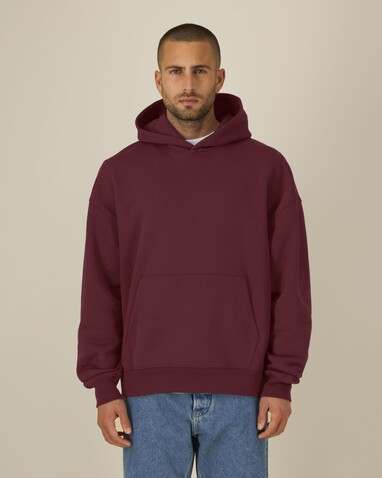 Chaser - Der Relaxed Unisex-Hoodie - Burgundy - S bedrucken, Art.-Nr. STSU077C2441S Chaser - Der Relaxed Unisex-Hoodie - Burgundy - S bedrucken, Art.-Nr. STSU077C2441S