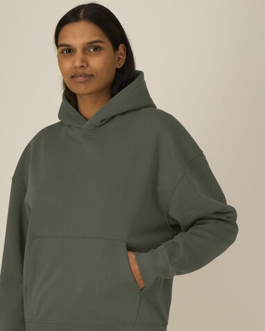 Chaser - Der Relaxed Unisex-Hoodie - Khaki - XXL bedrucken, Art.-Nr. STSU077C2232X