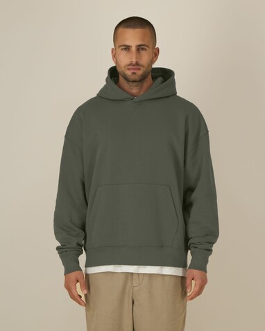 Chaser - Der Relaxed Unisex-Hoodie - Khaki - XXL bedrucken, Art.-Nr. STSU077C2232X