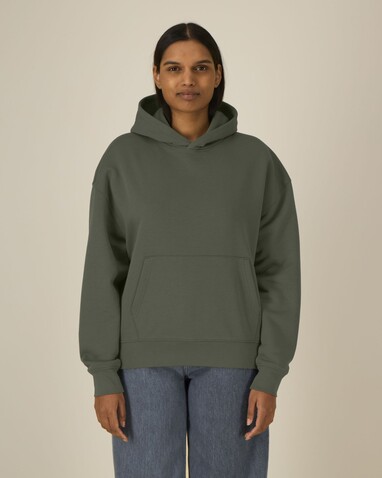 Chaser - Der Relaxed Unisex-Hoodie - Khaki - 3XL bedrucken, Art.-Nr. STSU077C2233X