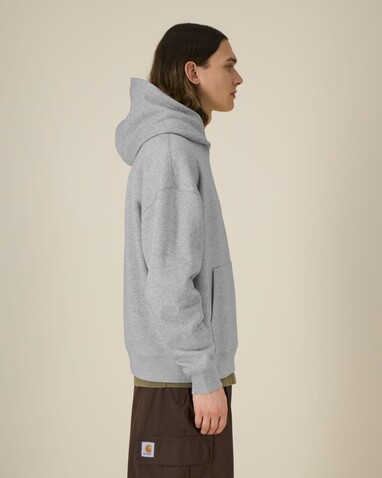 Chaser - Der Relaxed Unisex-Hoodie - Heather Grey - XXS bedrucken, Art.-Nr. STSU077C2502S