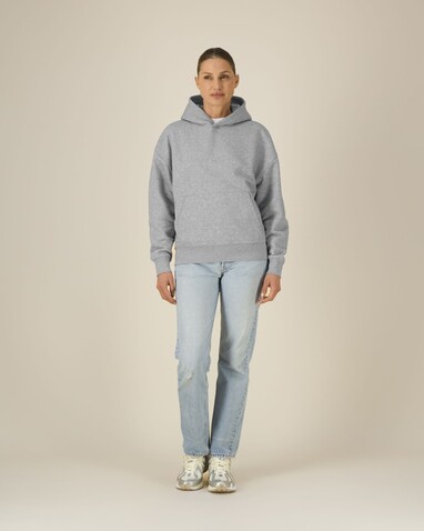 Chaser - Der Relaxed Unisex-Hoodie - Heather Grey - XL bedrucken, Art.-Nr. STSU077C2501X Chaser - Der Relaxed Unisex-Hoodie - Heather Grey - XL bedrucken, Art.-Nr. STSU077C2501X