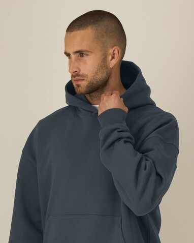 Chaser - Der Relaxed Unisex-Hoodie - India Ink Grey - XL bedrucken, Art.-Nr. STSU077C7151X