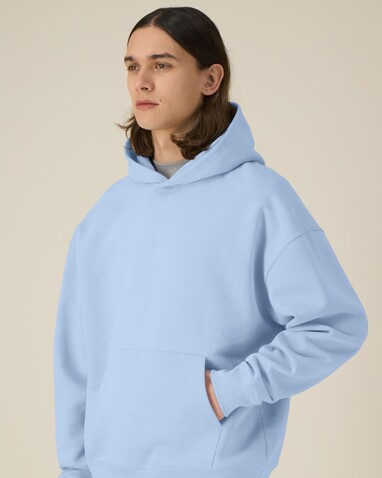 Chaser - Der Relaxed Unisex-Hoodie - Blue Soul - XXS bedrucken, Art.-Nr. STSU077C1492S