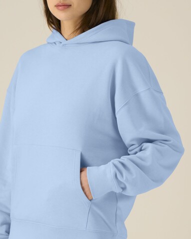 Chaser - Der Relaxed Unisex-Hoodie - Blue Soul - L bedrucken, Art.-Nr. STSU077C1491L
