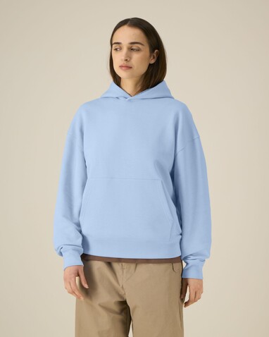 Chaser - Der Relaxed Unisex-Hoodie - Blue Soul - L bedrucken, Art.-Nr. STSU077C1491L