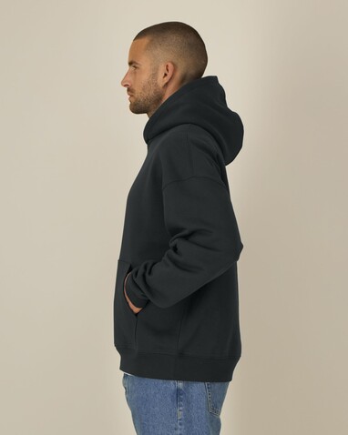 Chaser - Der Relaxed Unisex-Hoodie - Black - 3XL bedrucken, Art.-Nr. STSU077C0023X