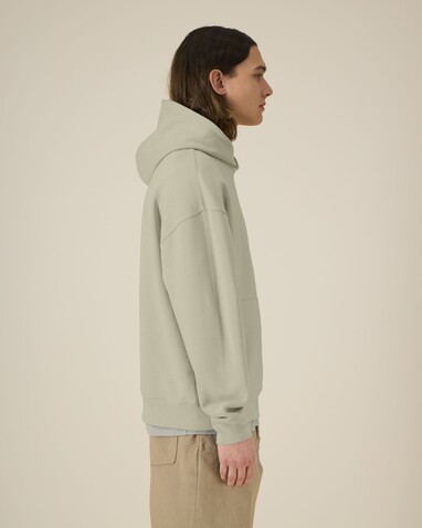 Chaser - Der Relaxed Unisex-Hoodie - Stone - S bedrucken, Art.-Nr. STSU077C3581S