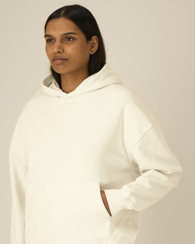 Chaser - Der Relaxed Unisex-Hoodie - Cream - L bedrucken, Art.-Nr. STSU077C3611L