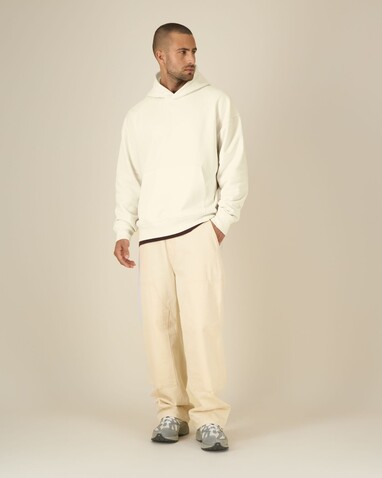 Chaser - Der Relaxed Unisex-Hoodie - Cream - L bedrucken, Art.-Nr. STSU077C3611L