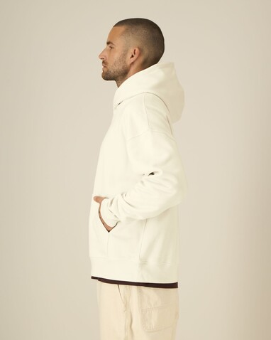 Chaser - Der Relaxed Unisex-Hoodie - Cream - L bedrucken, Art.-Nr. STSU077C3611L