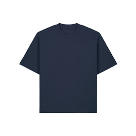 Asher - Das schwere Boxy Unisex-T-Shirt - French Navy - 3XL bedrucken, Art.-Nr. STTU078C7273X