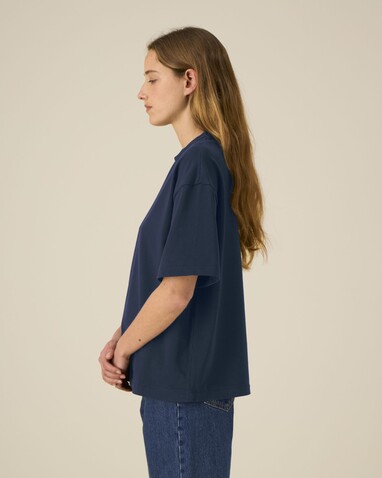 Asher - Das schwere Boxy Unisex-T-Shirt - French Navy - 3XL bedrucken, Art.-Nr. STTU078C7273X Asher - Das schwere Boxy Unisex-T-Shirt - French Navy - 3XL bedrucken, Art.-Nr. STTU078C7273X