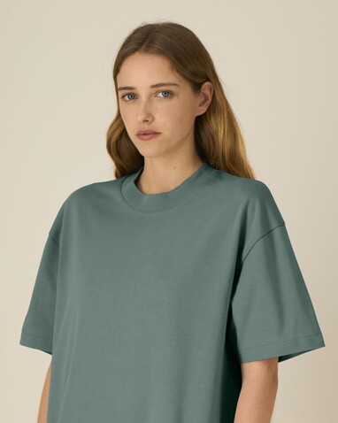 Asher - Das schwere Boxy Unisex-T-Shirt - Green Bay - 3XL bedrucken, Art.-Nr. STTU078C1443X Asher - Das schwere Boxy Unisex-T-Shirt - Green Bay - 3XL bedrucken, Art.-Nr. STTU078C1443X