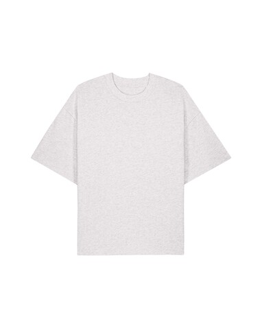 Asher - Das schwere Boxy Unisex-T-Shirt - Cool Heather Grey - S bedrucken, Art.-Nr. STTU078C1461S Asher - Das schwere Boxy Unisex-T-Shirt - Cool Heather Grey - S bedrucken, Art.-Nr. STTU078C1461S